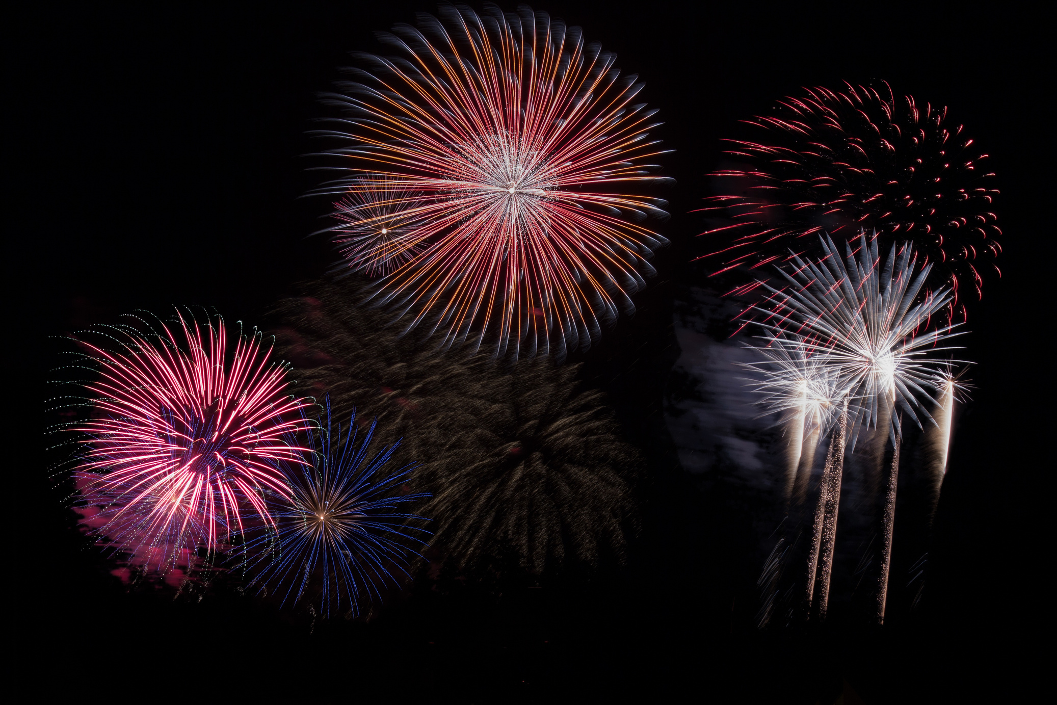 Painting of Fireworks